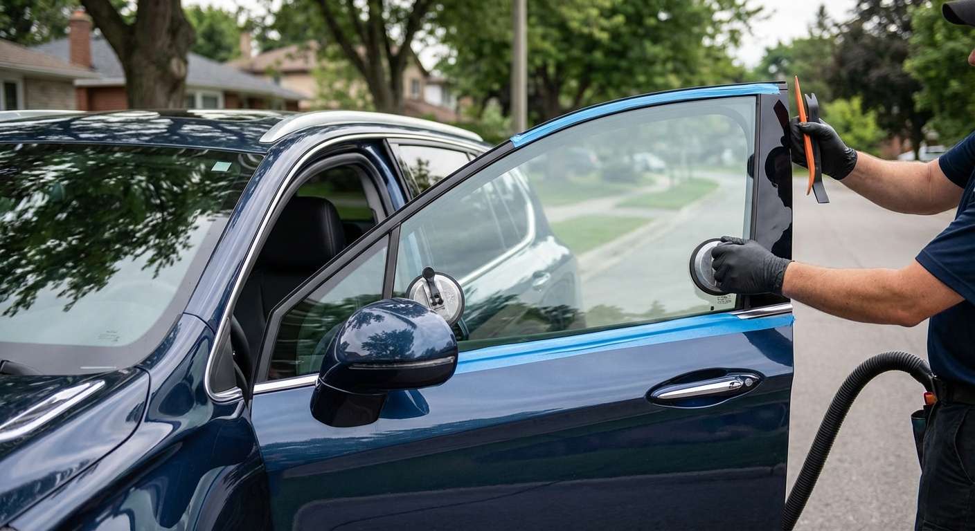 Door Glass Replacement for Buick Envision 2016-2020 by Alexwindshield