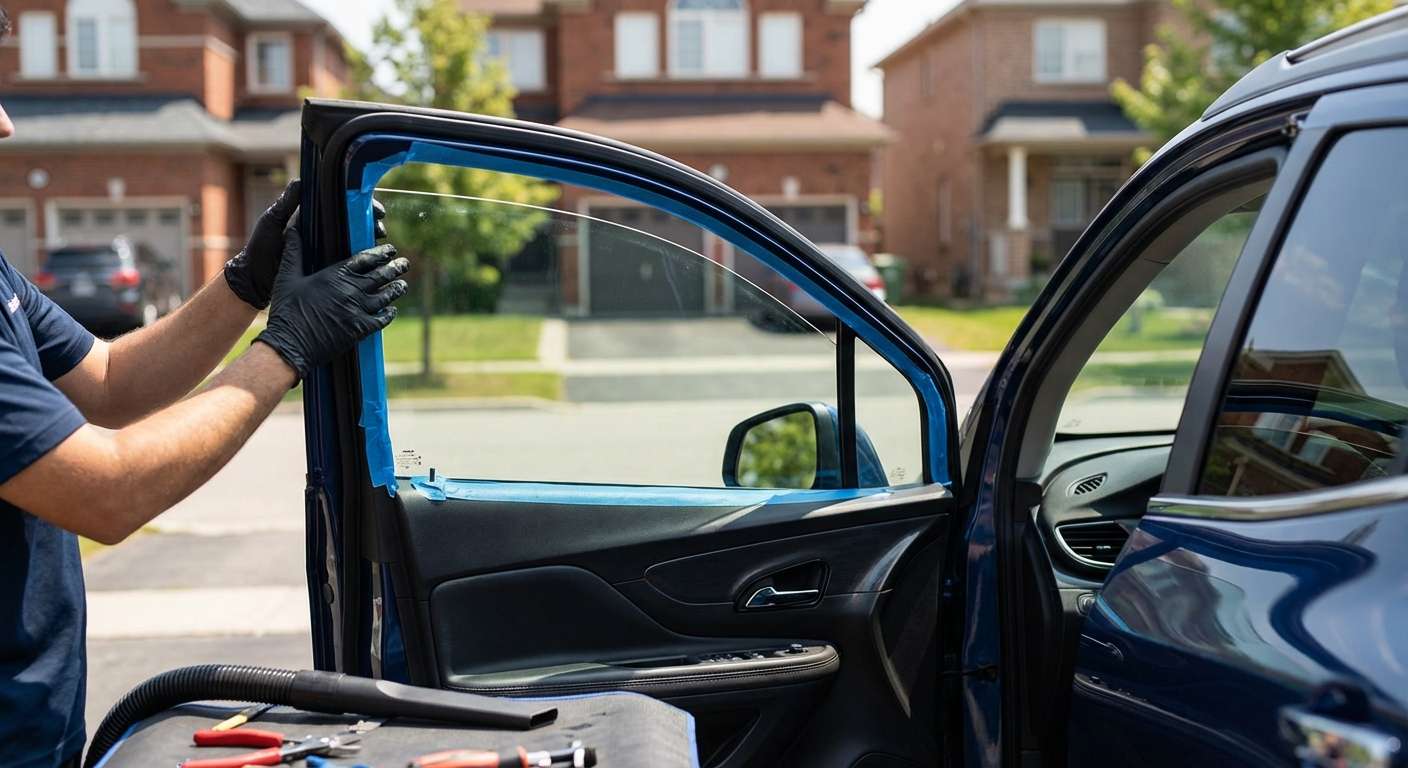 Door Glass Replacement for Buick Encore 2013-2022 by Alexwindshield