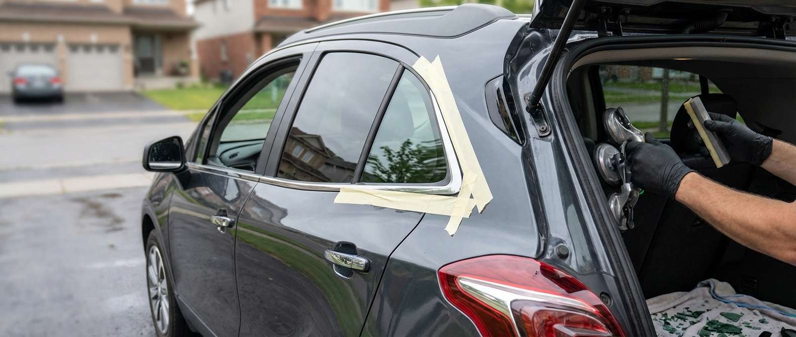 Quarter Glass Replacement for Buick Encore 2013-2022 by Alexwindshield