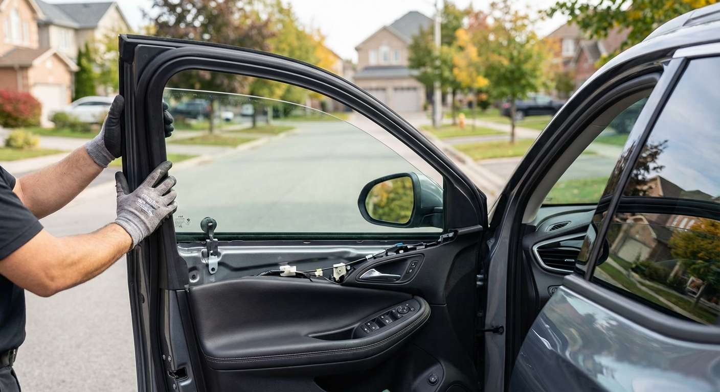 Door Glass Replacement for Buick Encore GX 2020-2027 by Alexwindshield