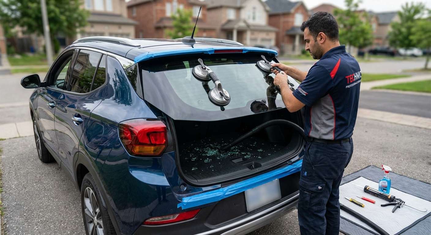 Back Glass Replacement for Buick Encore GX 2020-2027 by Alexwindshield
