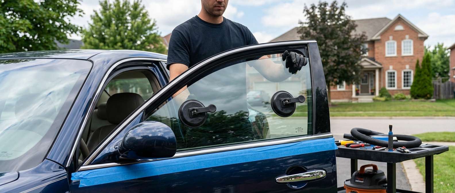 Door Glass Replacement for Buick LaCrosse 2005-2009 by Alexwindshield