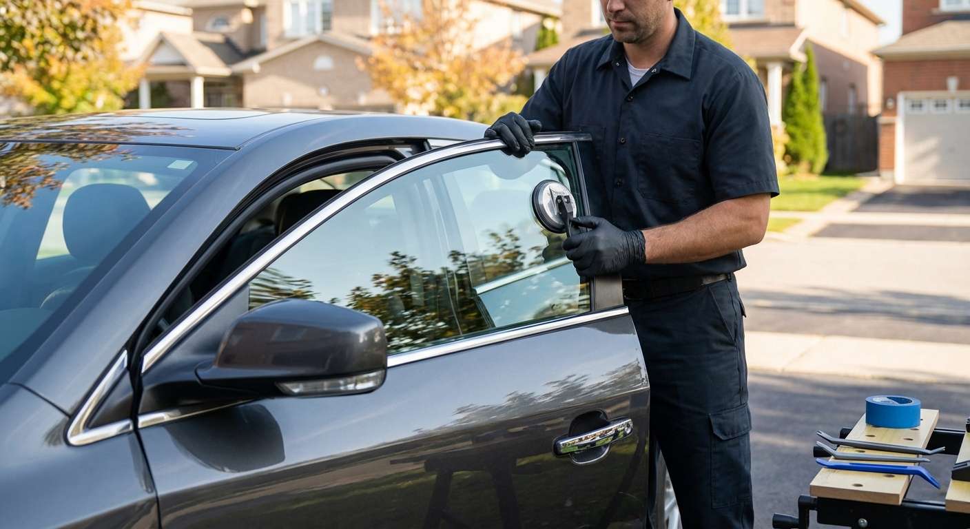 Door Glass Replacement for Buick LaCrosse 2010-2016 by Alexwindshield