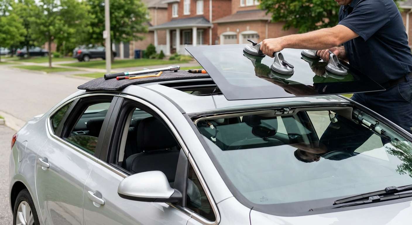 Sunroof Replacement for Buick Verano 2012-2017 by Alexwindshield