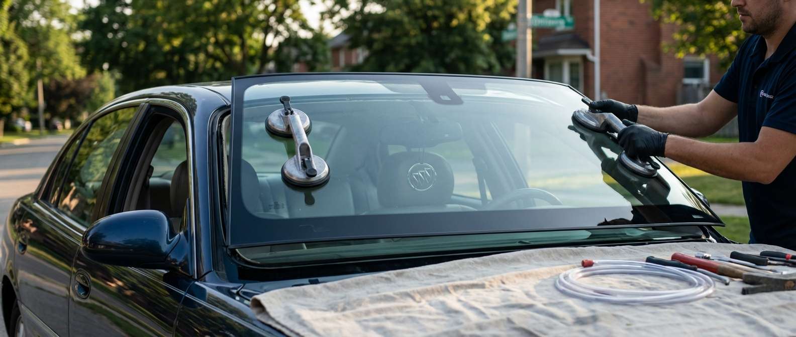 Windshield Replacement for Buick Park Avenue 1997-2005 by Alexwindshield