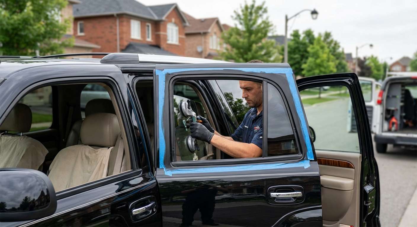 Vent Glass Replacement for Cadillac Escalade 2002-2006 by Alexwindshield