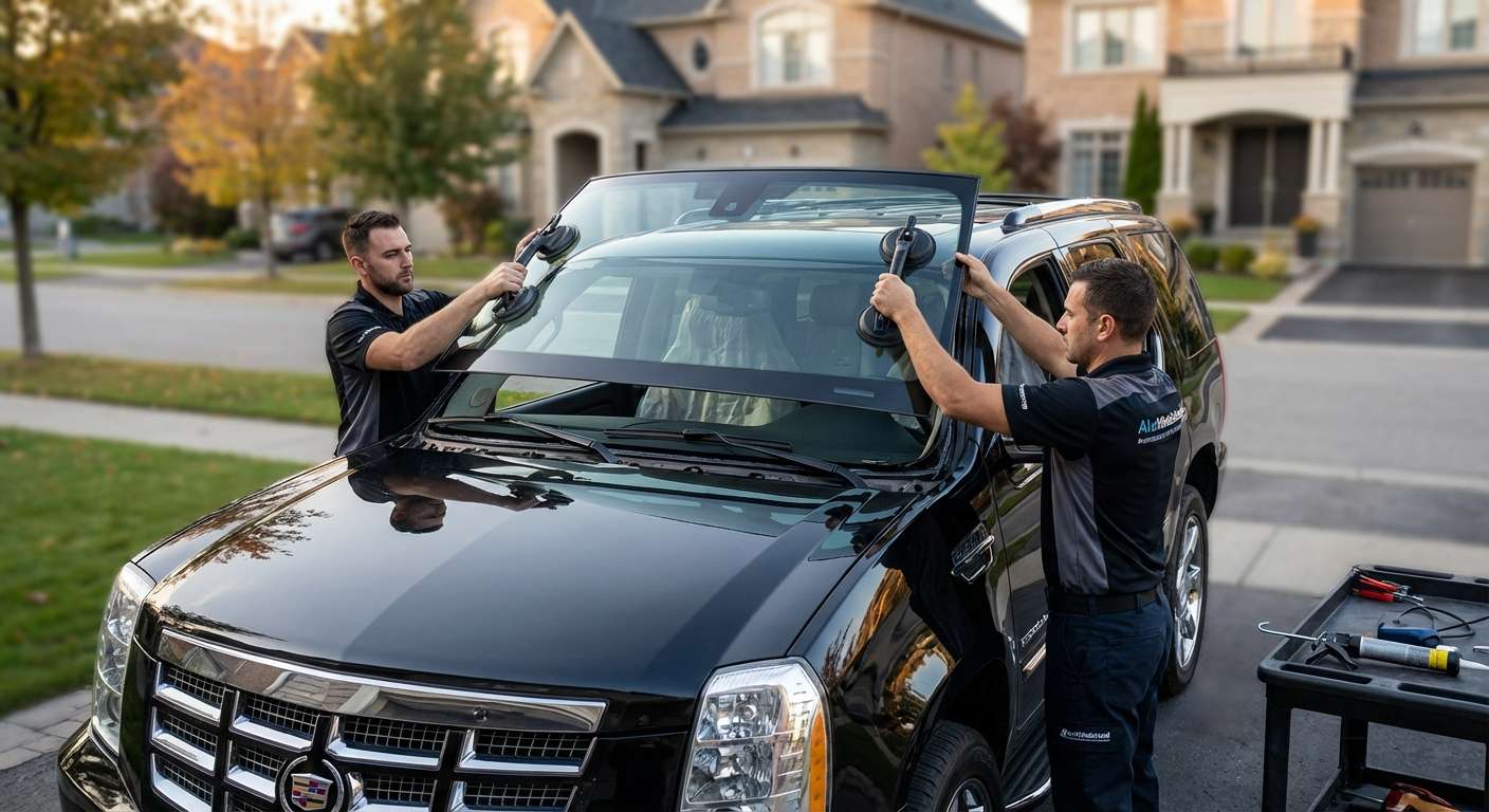 Windshield Replacement for Cadillac Escalade 2007-2014 by Alexwindshield