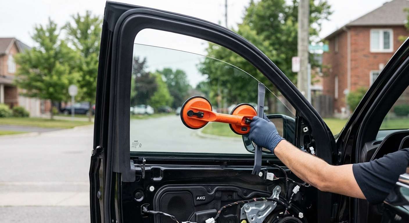 Door Glass Replacement for Cadillac Escalade 2021-2024 by Alexwindshield