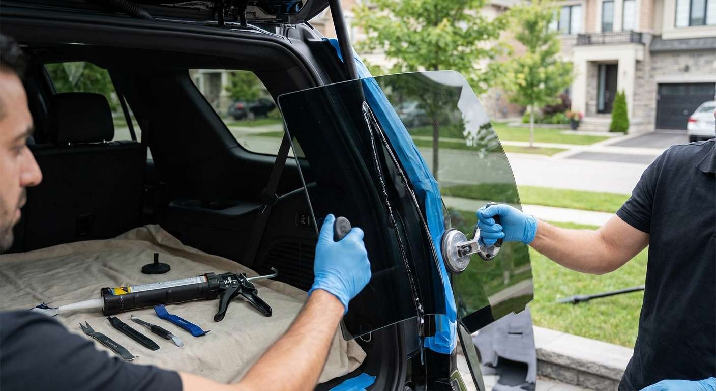 Quarter Glass Replacement for Cadillac Escalade 2021-2024 by Alexwindshield