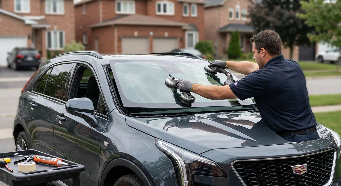 Windshield Replacement for Cadillac XT4 2019-2027 by Alexwindshield