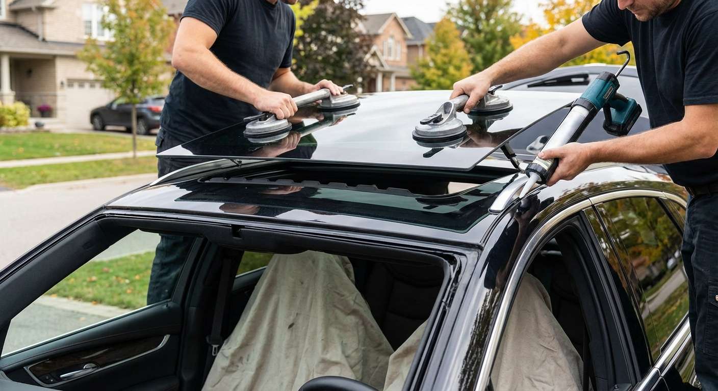 Sunroof Replacement for Cadillac XT5 2017-2024 by Alexwindshield