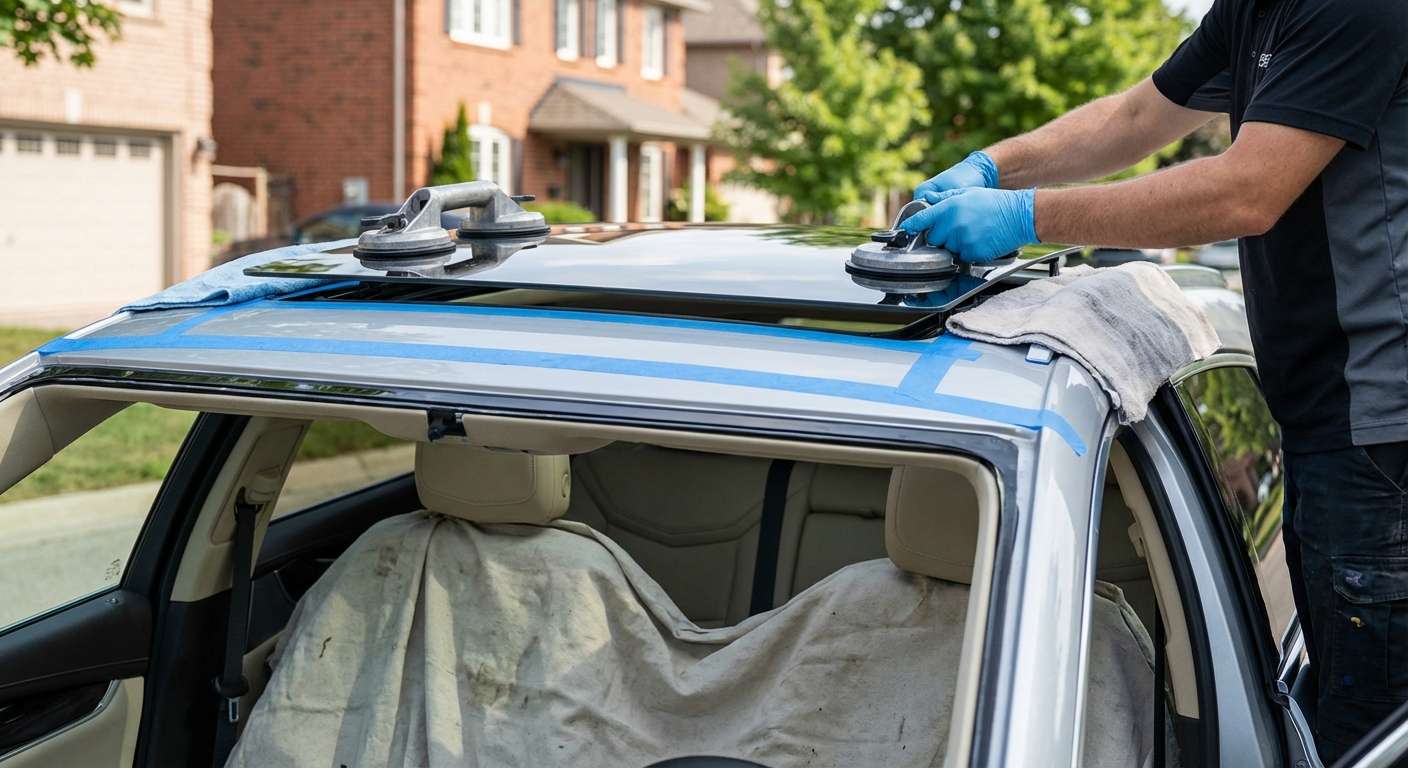 Sunroof Replacement for Cadillac XT5 2025-2027 by Alexwindshield