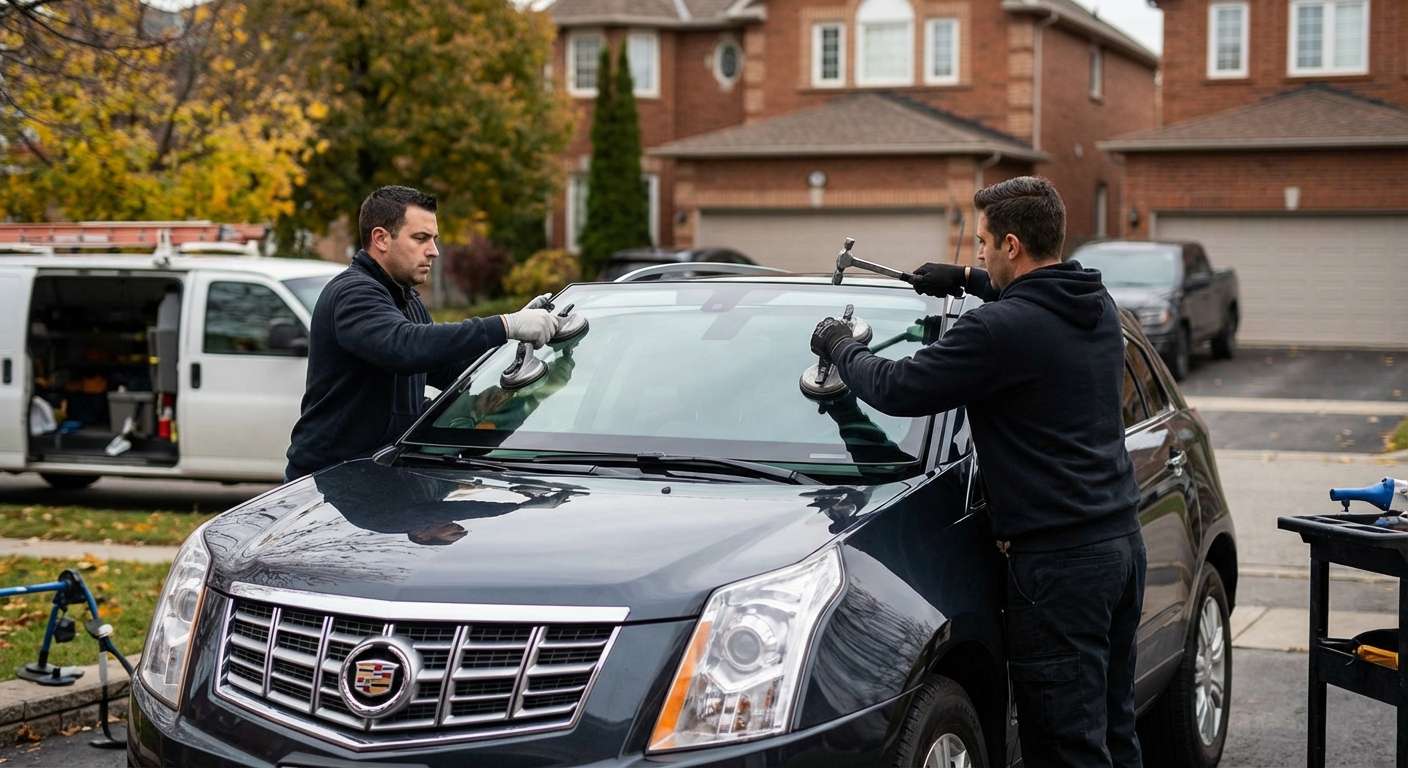 Windshield Replacement for Cadillac SRX 2010-2016 by Alexwindshield