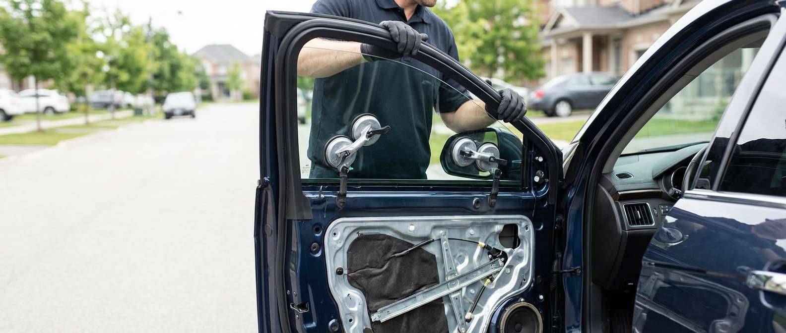 Door Glass Replacement for Cadillac SRX 2010-2016 by Alexwindshield