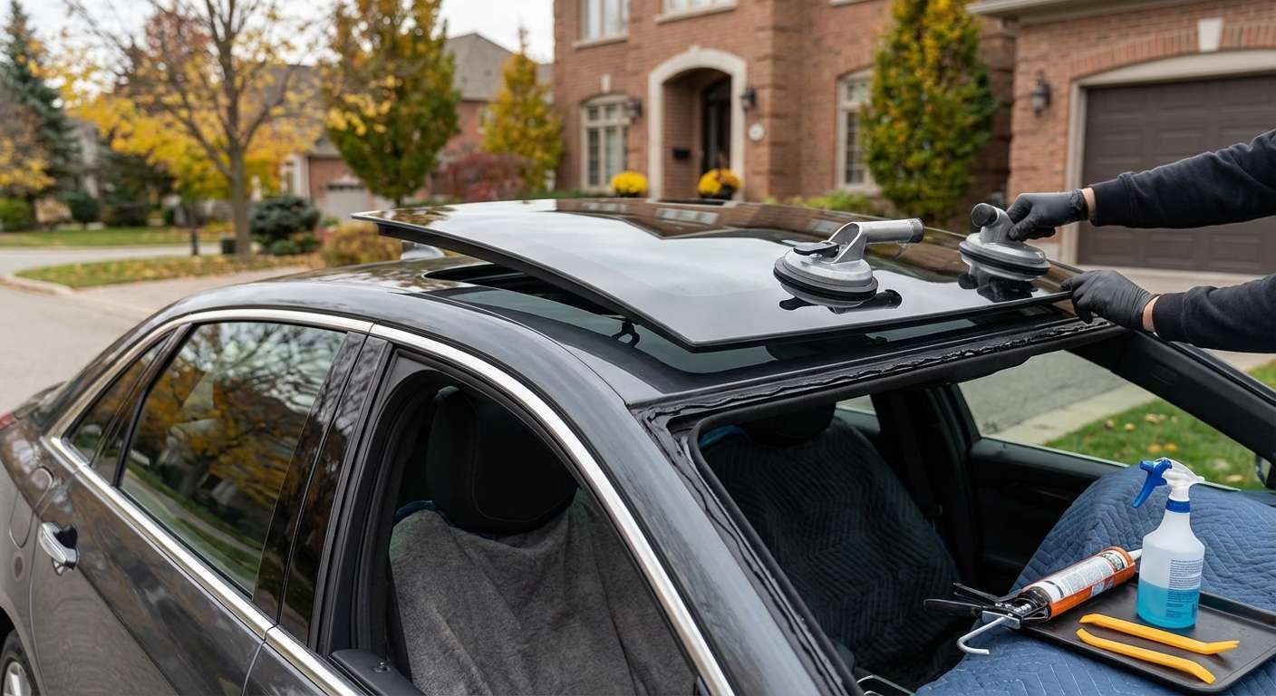 Sunroof Replacement for Cadillac CT6 2016-2020 by Alexwindshield