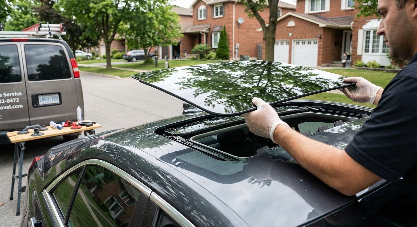 Sunroof Replacement for Cadillac ATS 2013-2019 by Alexwindshield