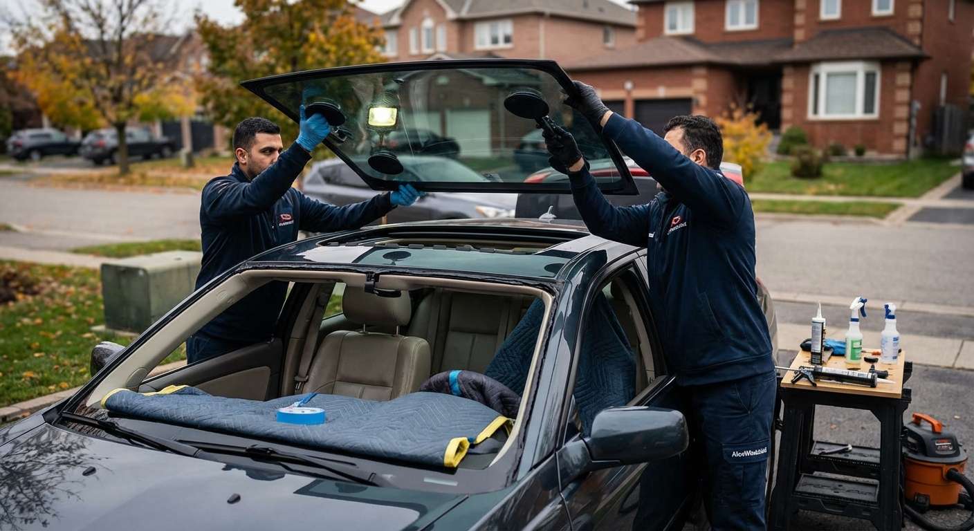 Sunroof Replacement for Cadillac CTS 2003-2007 by Alexwindshield
