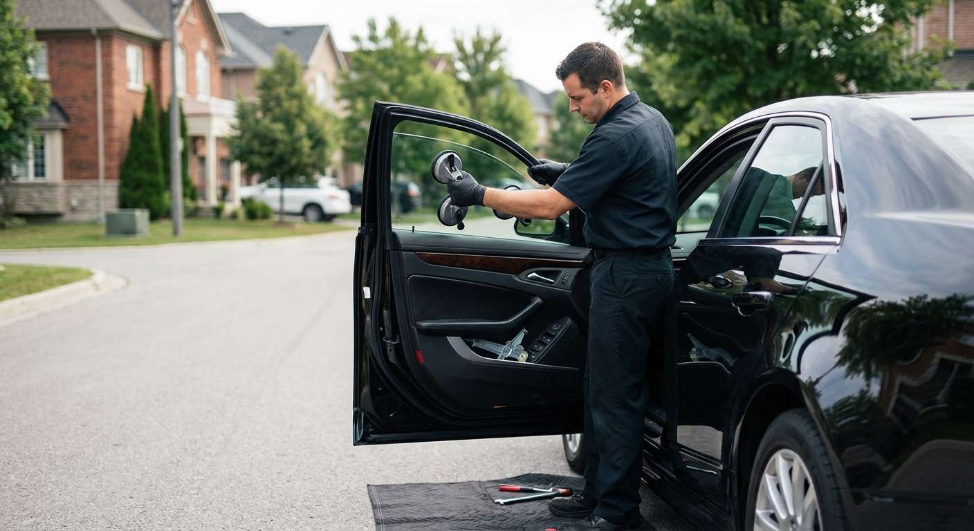 Door Glass Replacement for Cadillac CTS 2008-2013 by Alexwindshield