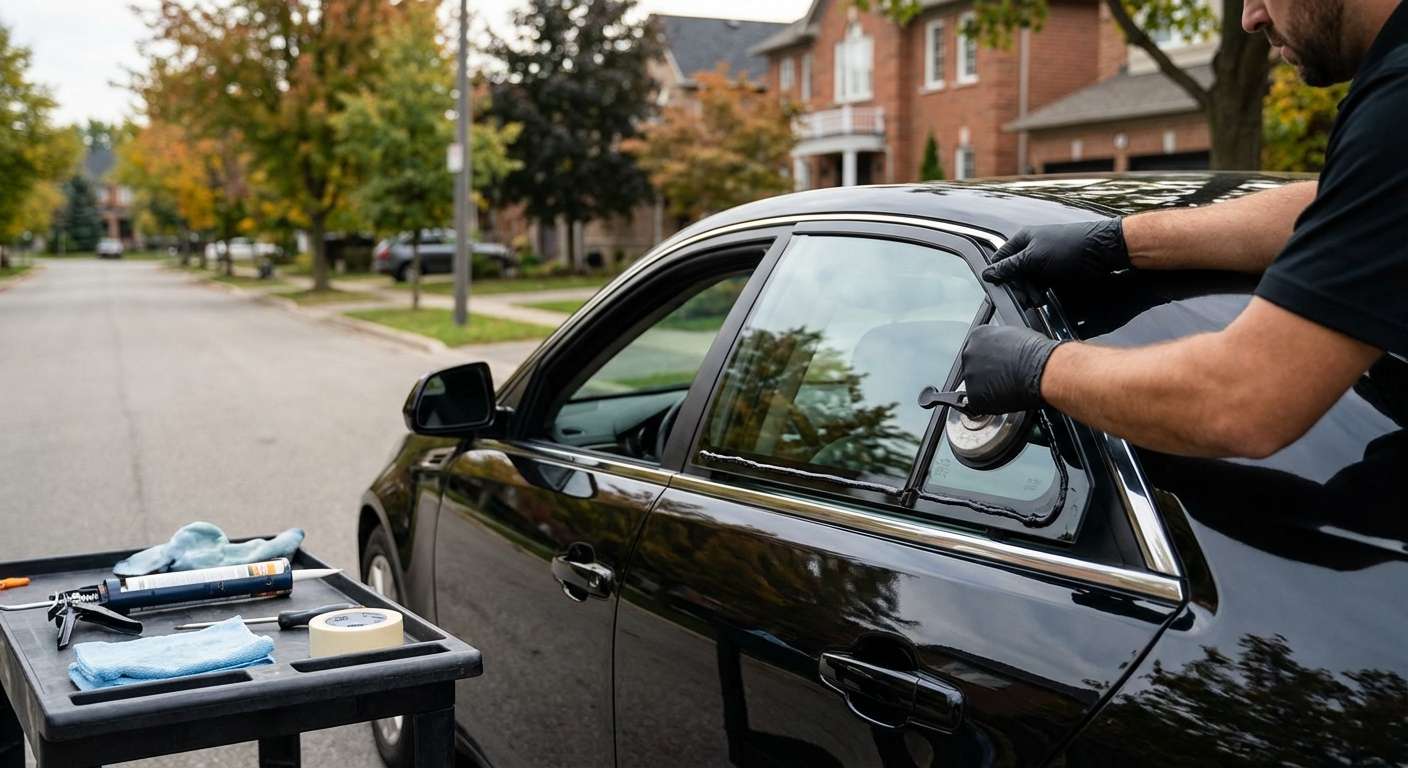 Quarter Glass Replacement for Cadillac CTS 2008-2013 by Alexwindshield