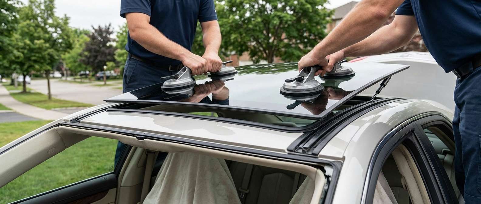 Sunroof Replacement for Cadillac CTS 2008-2013 by Alexwindshield