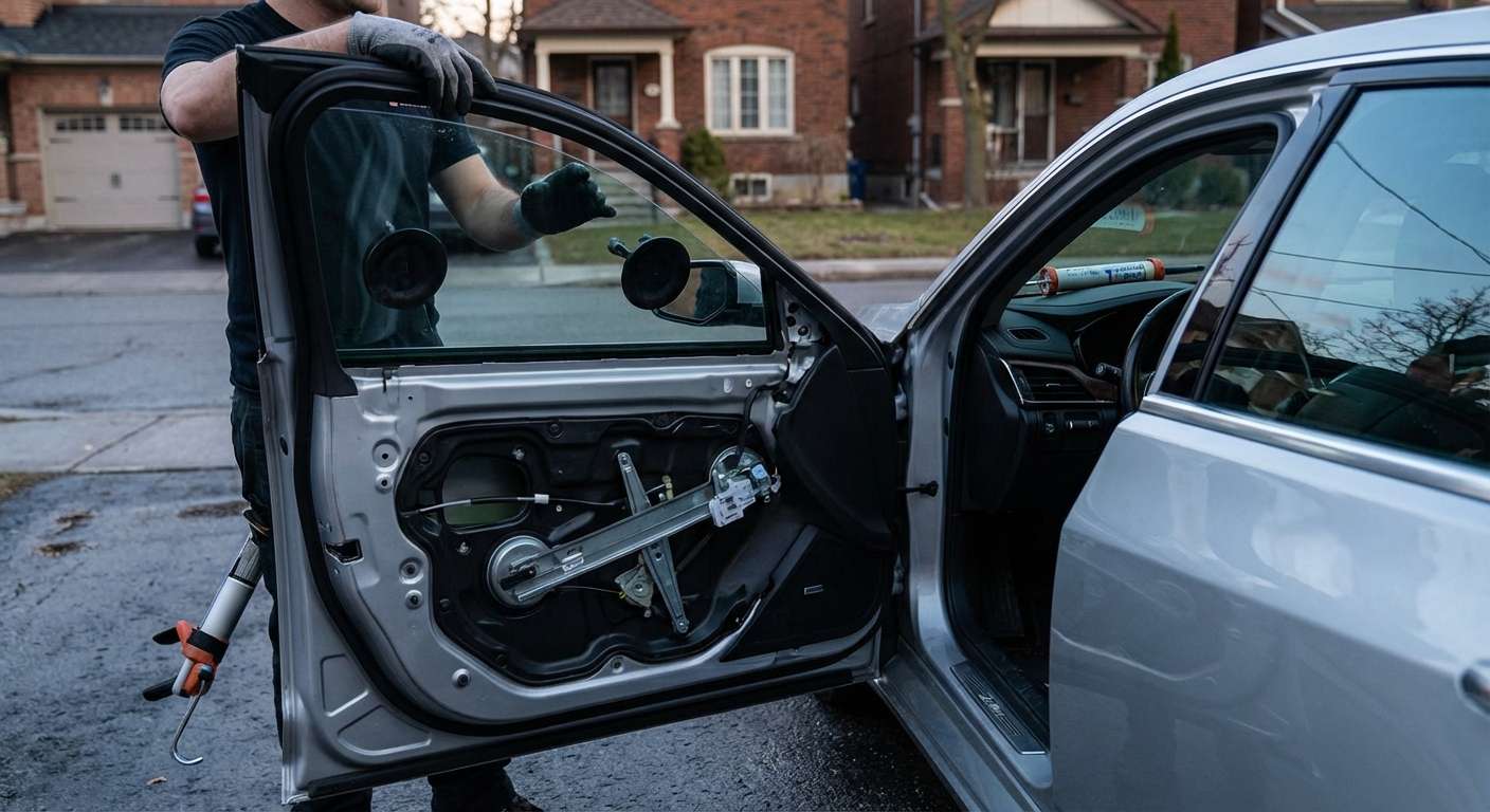 Door Glass Replacement for Cadillac CTS 2014-2019 by Alexwindshield