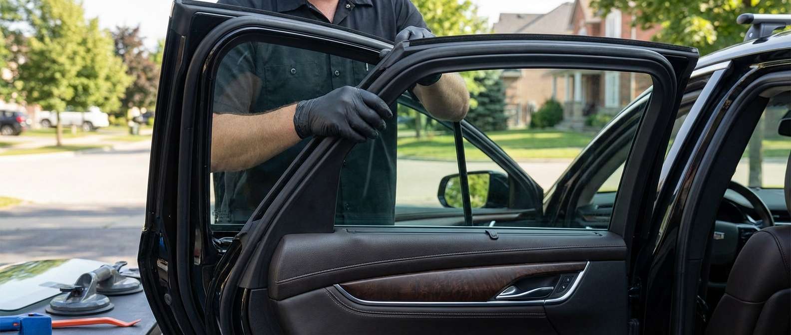 Door Glass Replacement for Cadillac XTS 2013-2019 by Alexwindshield