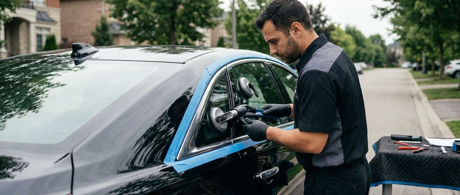 Quarter Glass Replacement for Cadillac XTS 2013-2019 by Alexwindshield