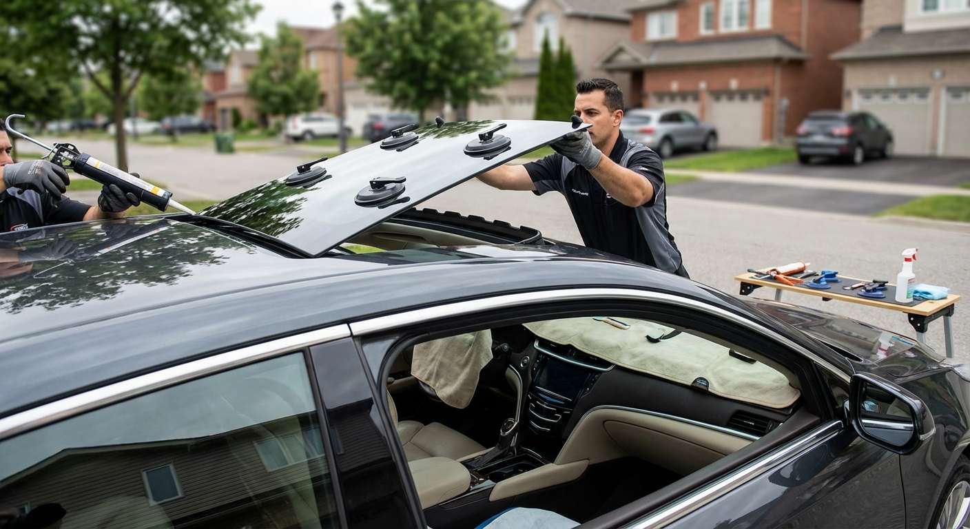 Sunroof Replacement for Cadillac XTS 2013-2019 by Alexwindshield