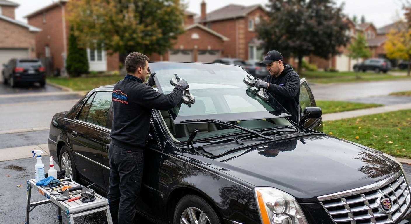 Windshield Replacement for Cadillac DTS 2006-2011 by Alexwindshield
