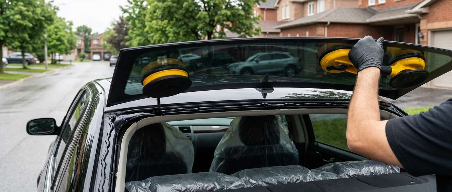 Back Glass Replacement for Cadillac DTS 2006-2011 by Alexwindshield
