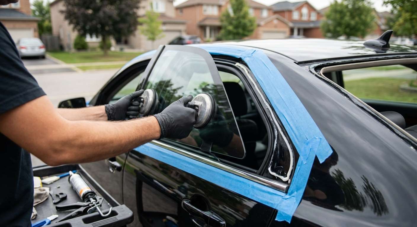 Quarter Glass Replacement for Cadillac STS 2005-2011 by Alexwindshield