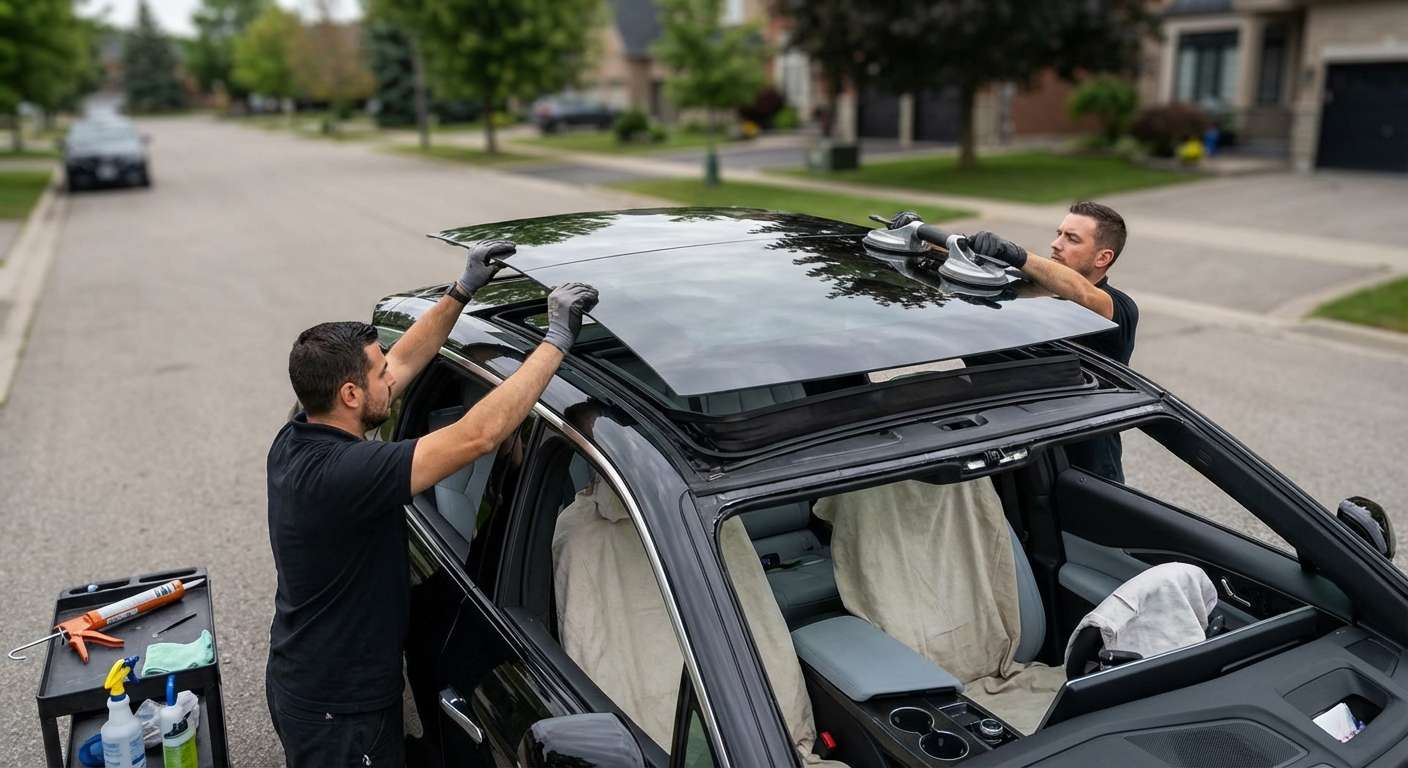 Sunroof Replacement for Cadillac LYRIQ 2023-2027 by Alexwindshield