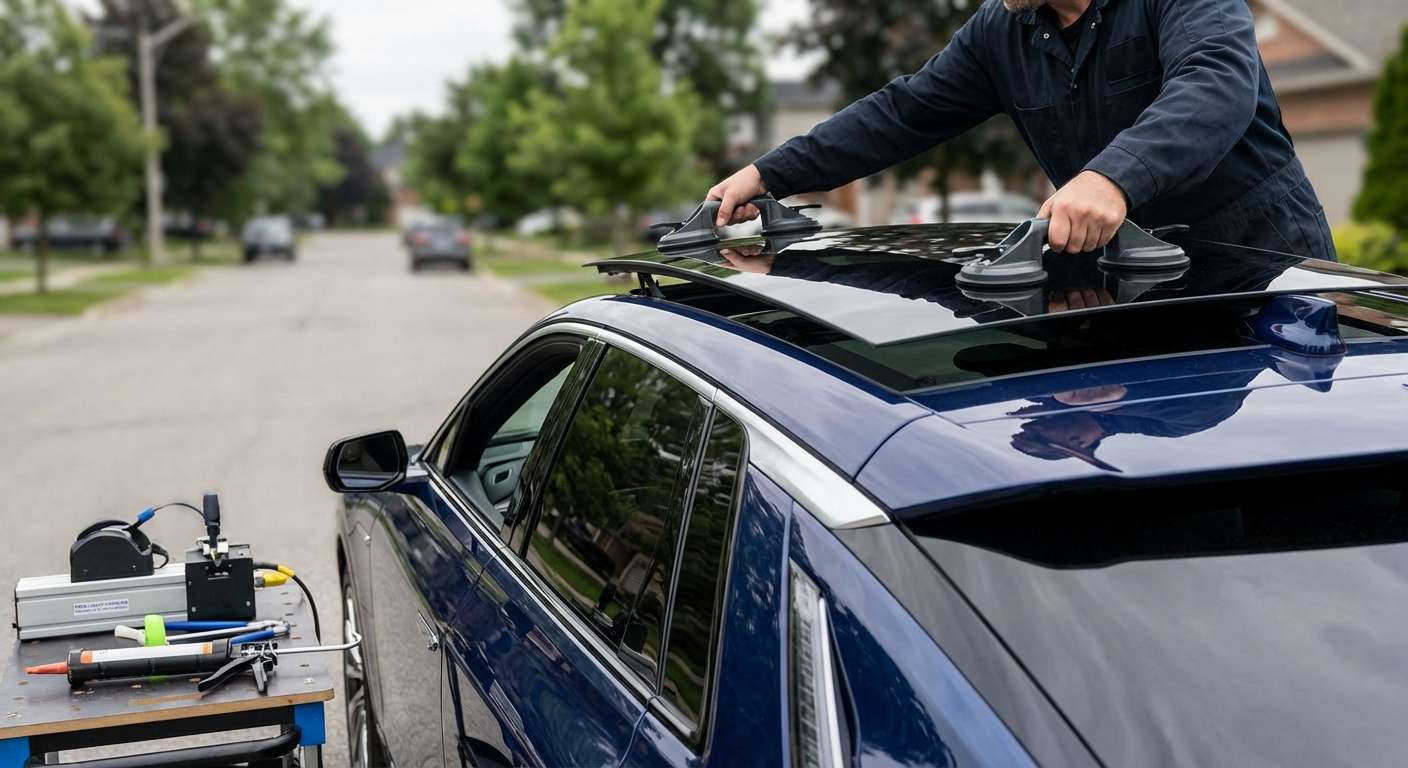 Sunroof Replacement for Cadillac CELESTIQ 2024-2027 by Alexwindshield