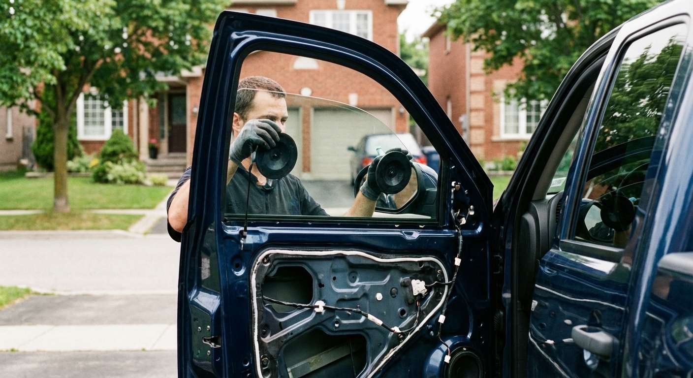 Door Glass Replacement for Chevrolet Silverado 1500 2007-2013 by Alexwindshield