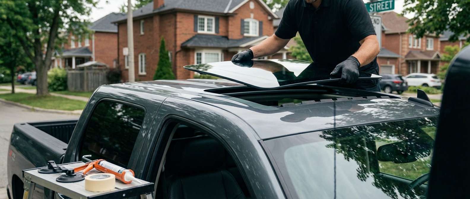 Sunroof Replacement for Chevrolet Silverado 1500 2007-2013 by Alexwindshield
