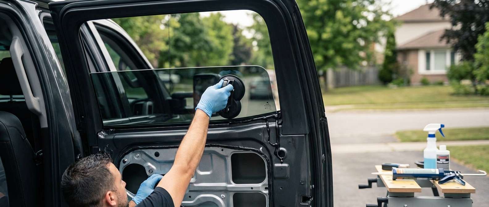 Vent Glass Replacement for Chevrolet Silverado HD 2500/3500 2015-2019 by Alexwindshield