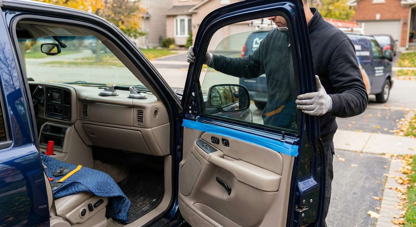 Door Glass Replacement for Chevrolet Tahoe 2000-2006 by Alexwindshield