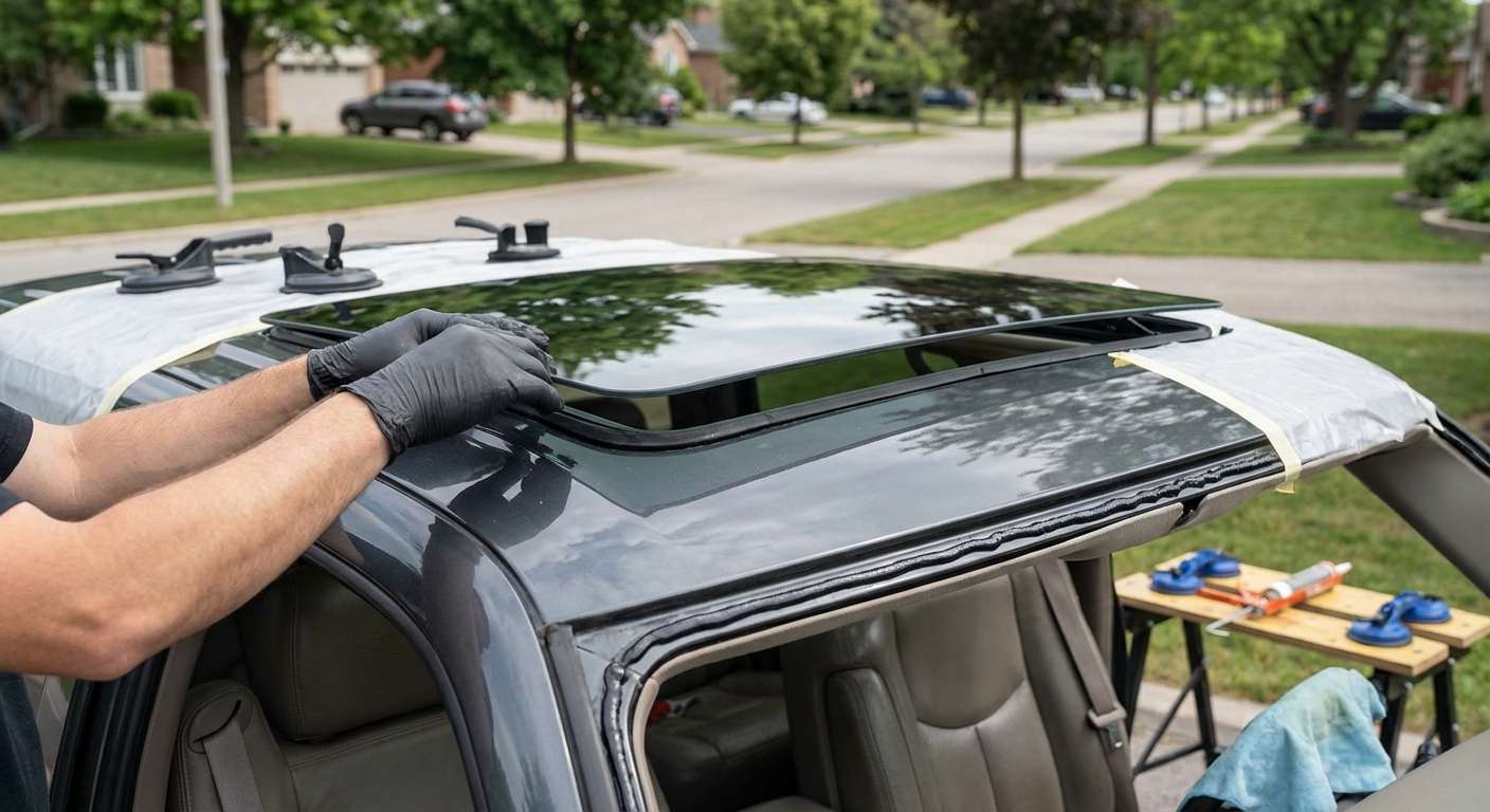 Sunroof Replacement for Chevrolet Tahoe 2000-2006 by Alexwindshield