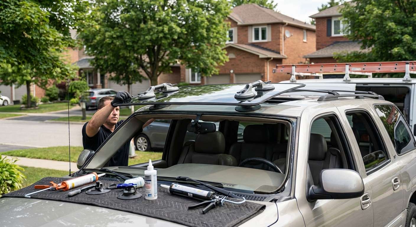 Sunroof Replacement for Chevrolet Suburban 2000-2006 by Alexwindshield