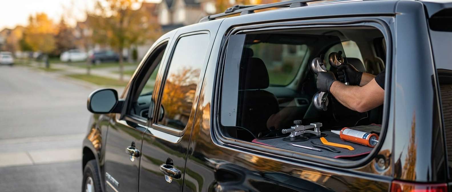 Quarter Glass Replacement for Chevrolet Suburban 2007-2014 by Alexwindshield