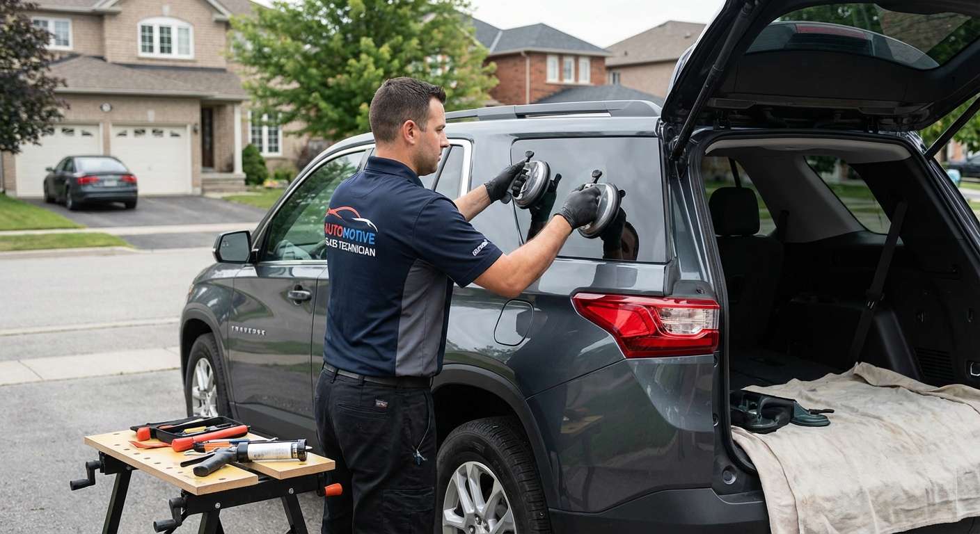 Quarter Glass Replacement for Chevrolet Traverse 2018-2023 by Alexwindshield