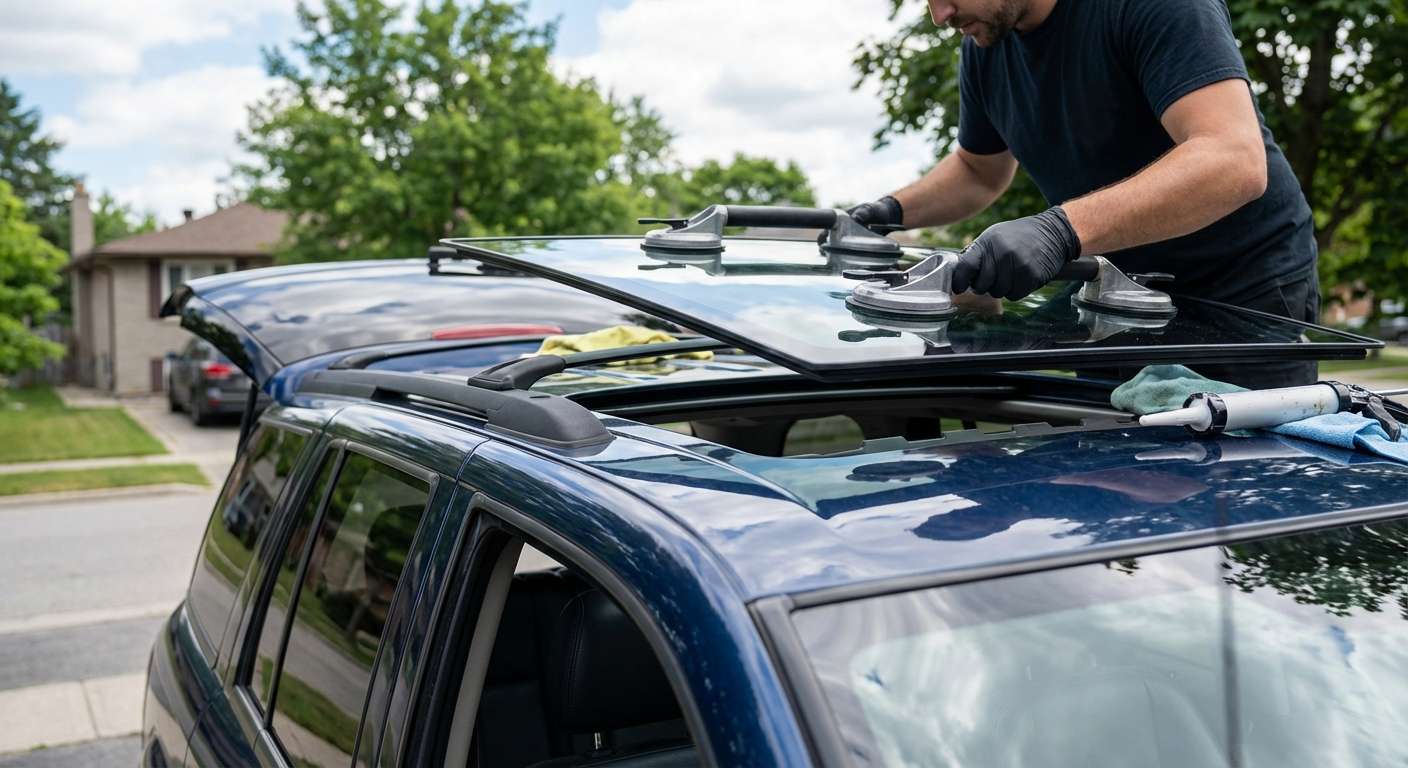 Sunroof Replacement for Chevrolet Trailblazer 2002-2009 by Alexwindshield
