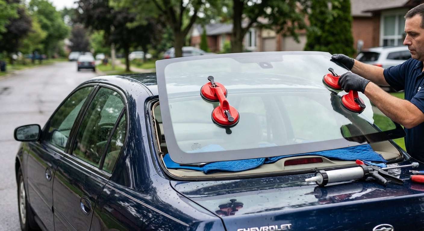 Back Glass Replacement for Chevrolet Malibu 1997-2003 by Alexwindshield