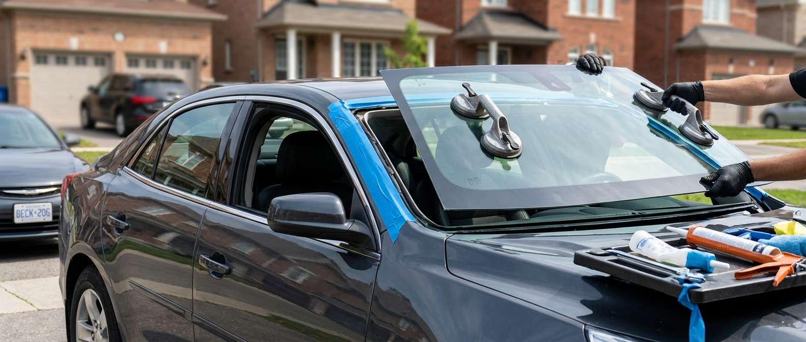 Windshield Replacement for Chevrolet Malibu 2013-2015 by Alexwindshield