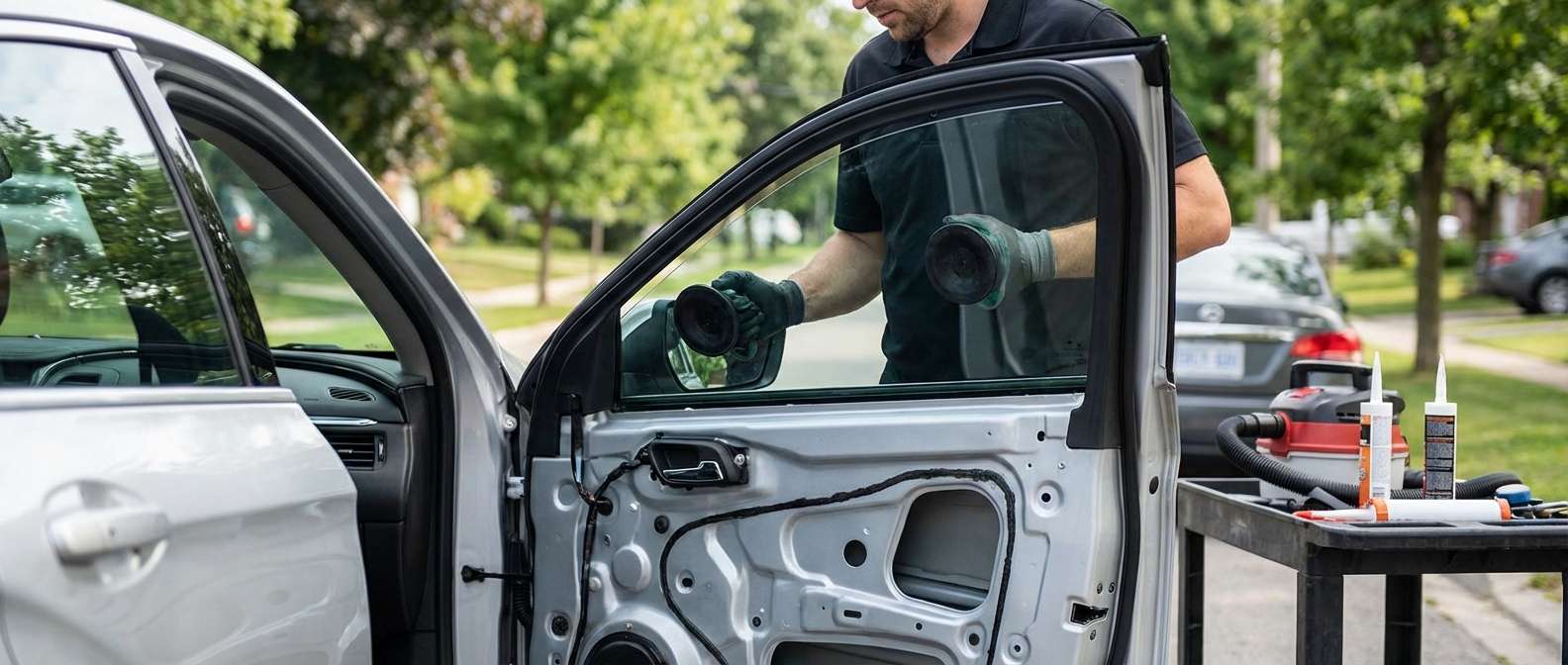 Door Glass Replacement for Chevrolet Impala 2014-2020 by Alexwindshield