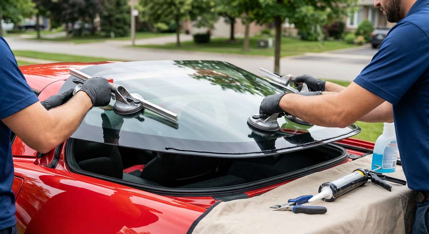 Back Glass Replacement for Chevrolet Corvette 2005-2013 (C6) by Alexwindshield