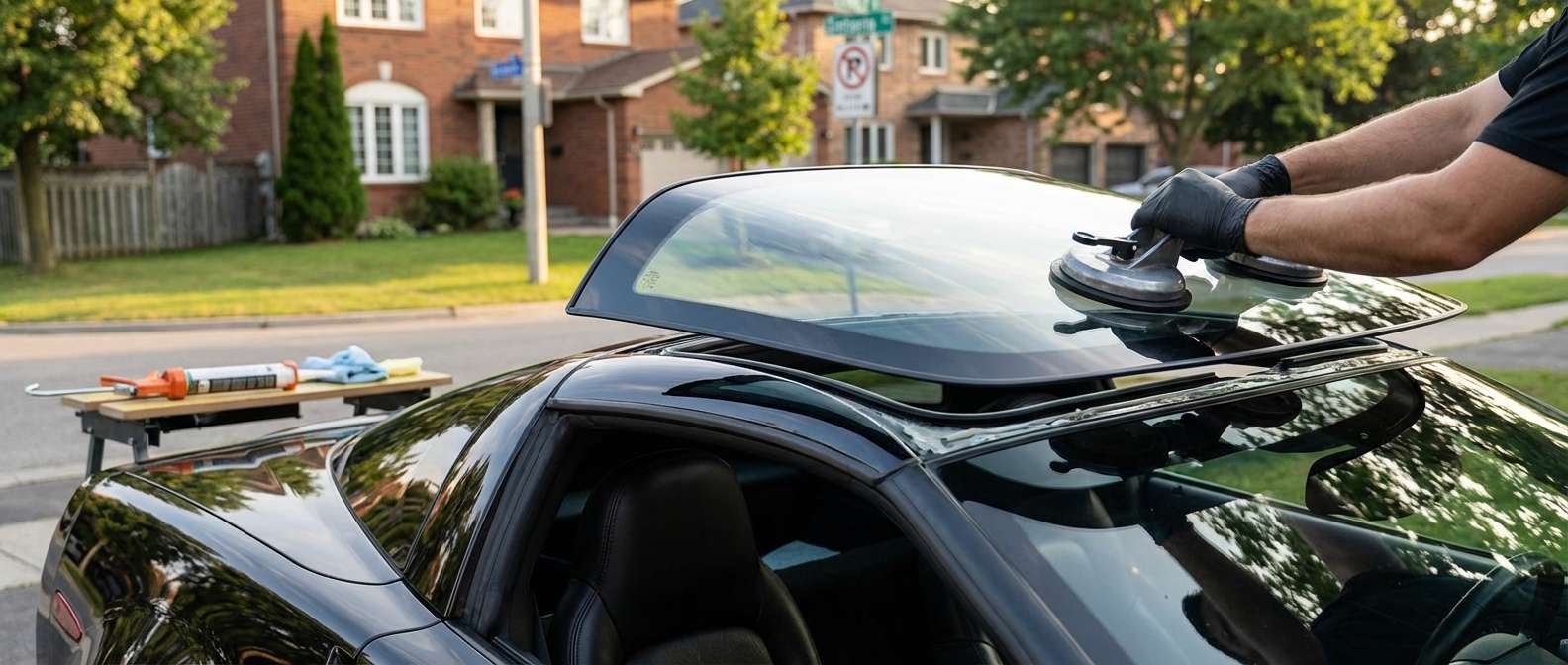 Sunroof Replacement for Chevrolet Corvette 2005-2013 (C6) by Alexwindshield