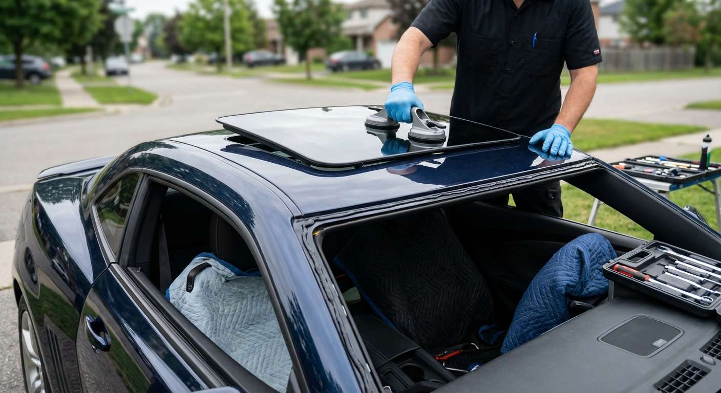 Sunroof Replacement for Chevrolet Camaro 2010-2015 by Alexwindshield