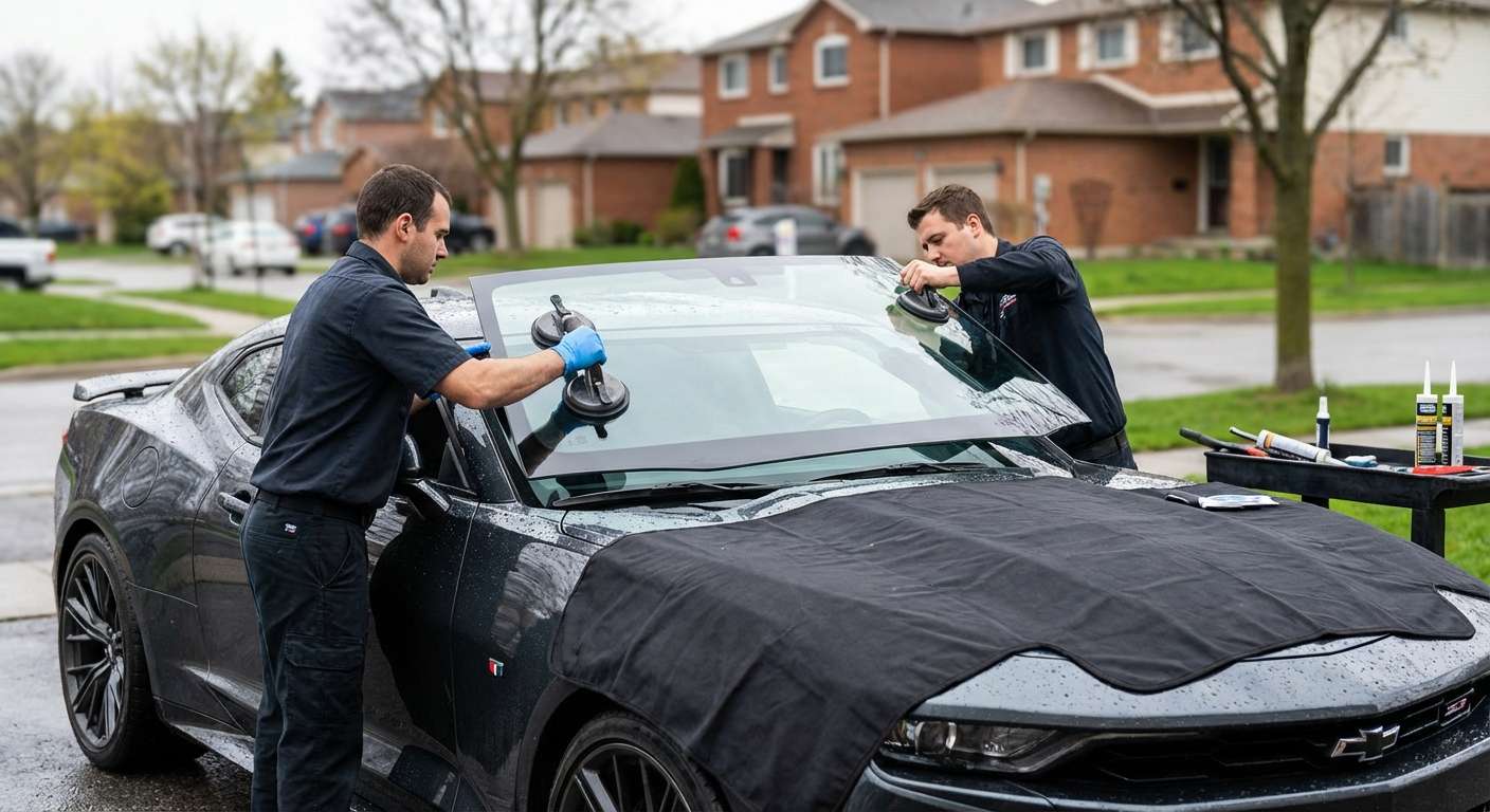 Windshield Replacement for Chevrolet Camaro 2016-2024 by Alexwindshield