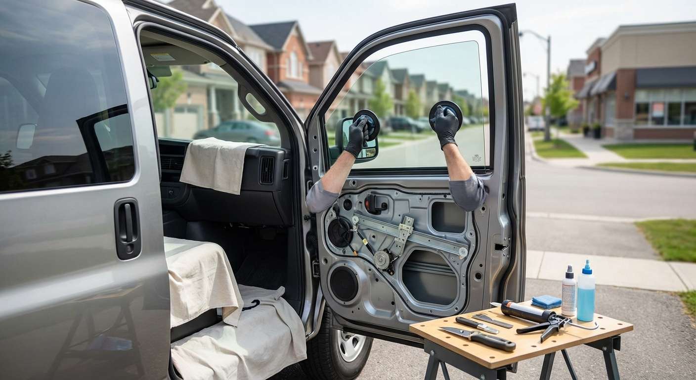 Door Glass Replacement for Chevrolet Express Van 2003-2027 by Alexwindshield